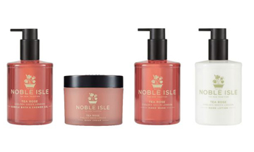 Noble Isle are partnering with JING Tea on their Tea Rose 